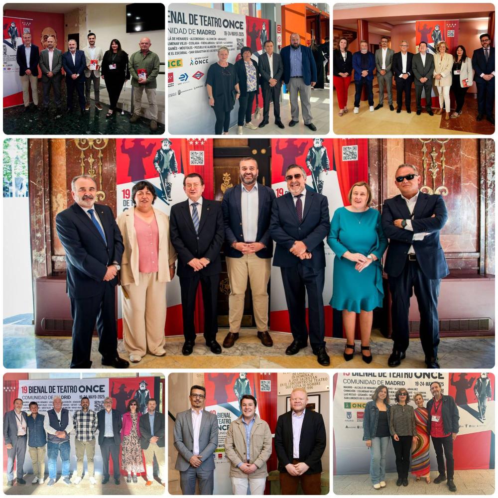 Collage con varias de las autoridades asistentes