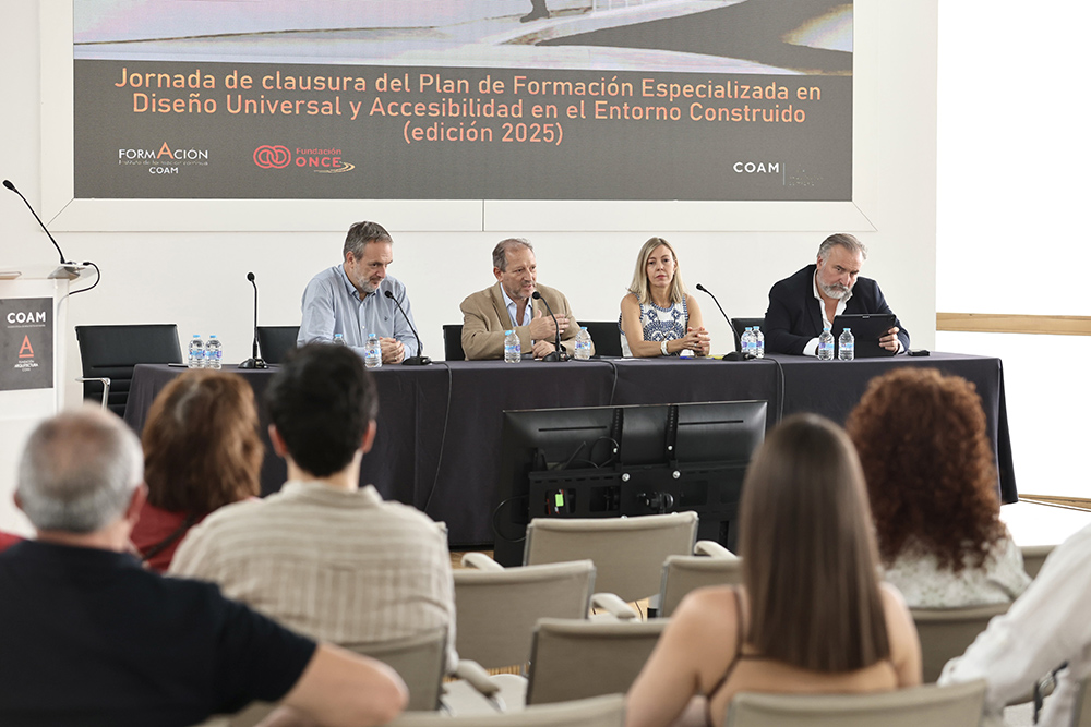 Momento de la clausura del curso 