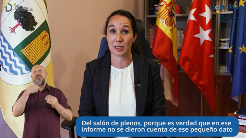 Mercedes Pérez, alcaldesa de Redueña