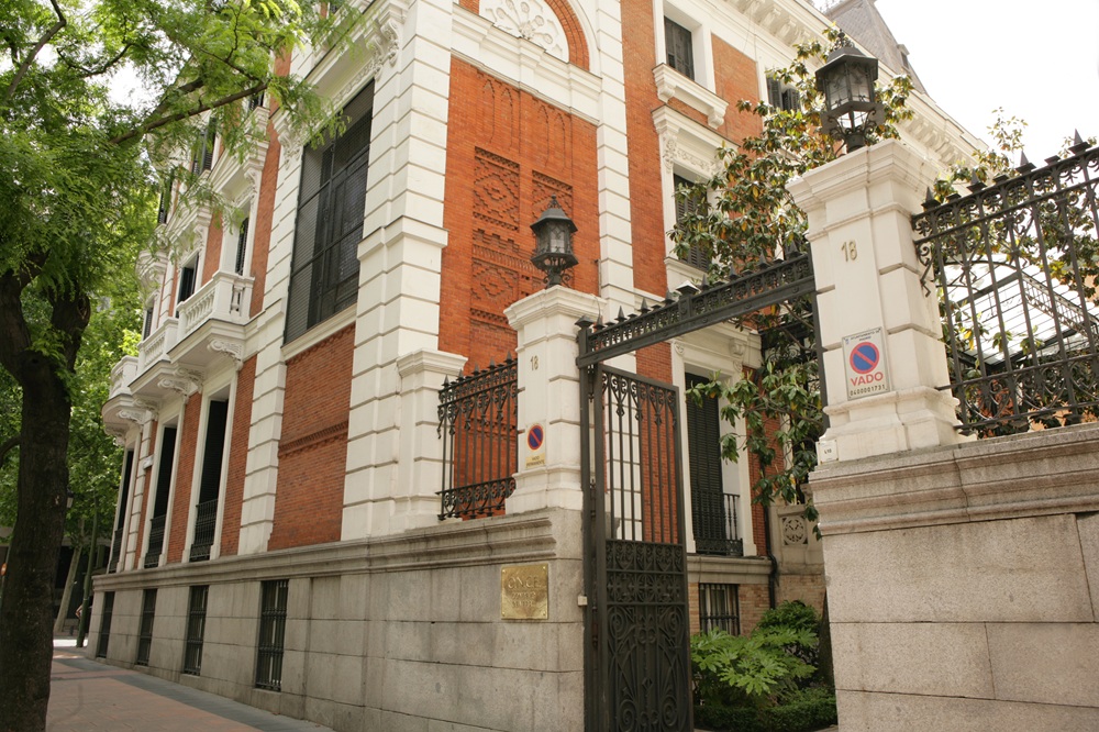 Palacio de Basilio Aval, sede del Consejo General de la ONCE