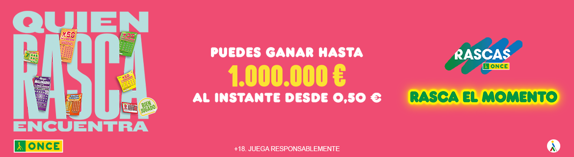 Campaña publicitaria genérica Rascas de la ONCE (Abre una nueva ventana)