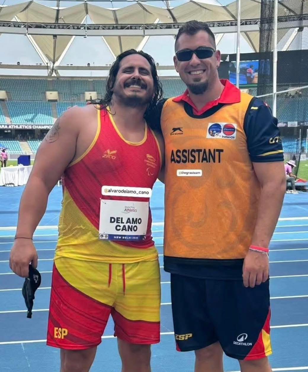 Álvaro del Amo tras ganar el bronce