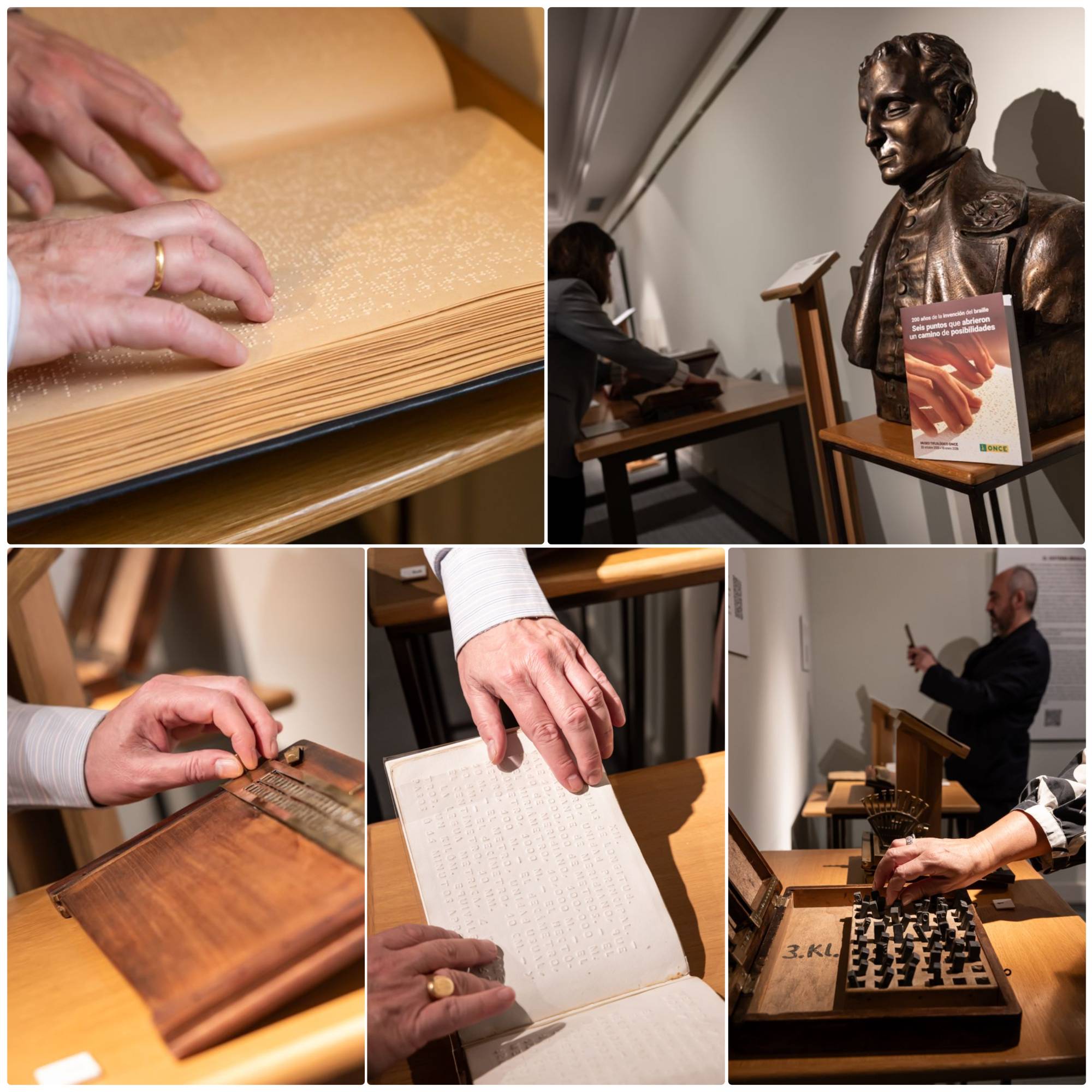 Varios de los elementos de la exposición