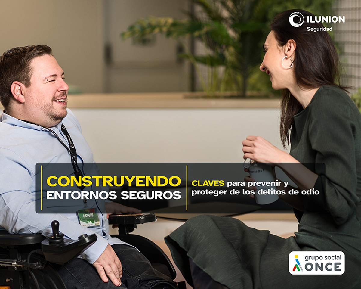 Creatividad Ilunion Seguridad delitos de odio discapacidad