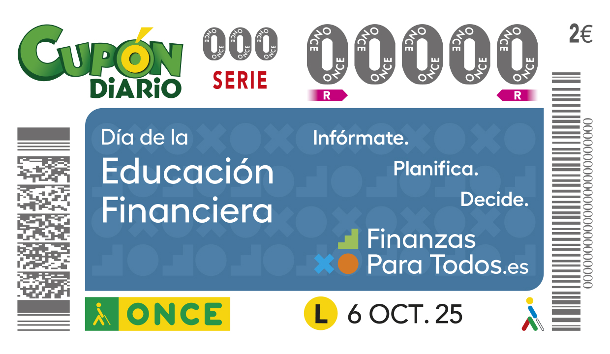 Cupón dedicado al Día de la Educación Financiera