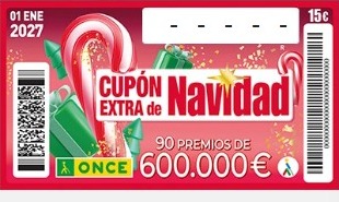 Cupón del Sorteo Extraordinario de Navidad
