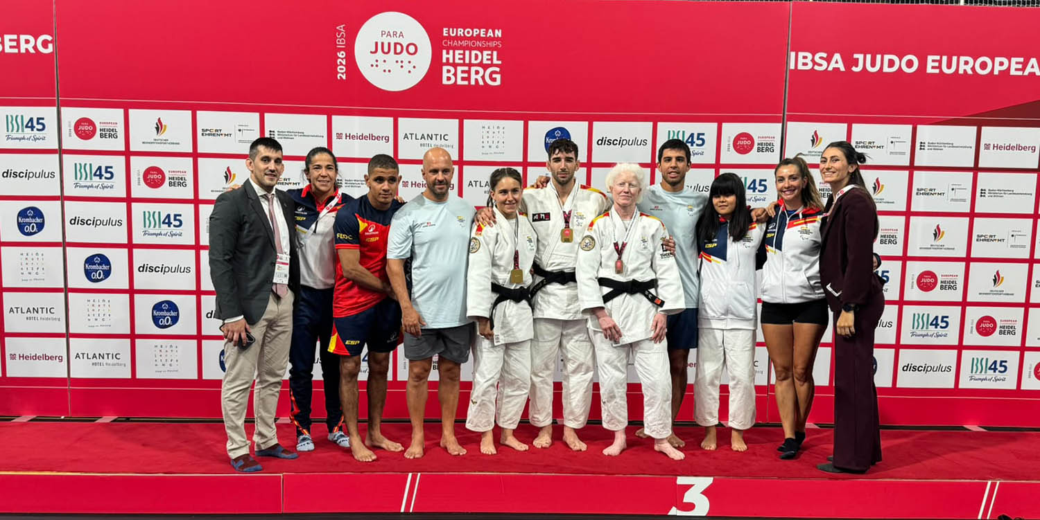 El equipo español que ha participado en el Europeo de Judo