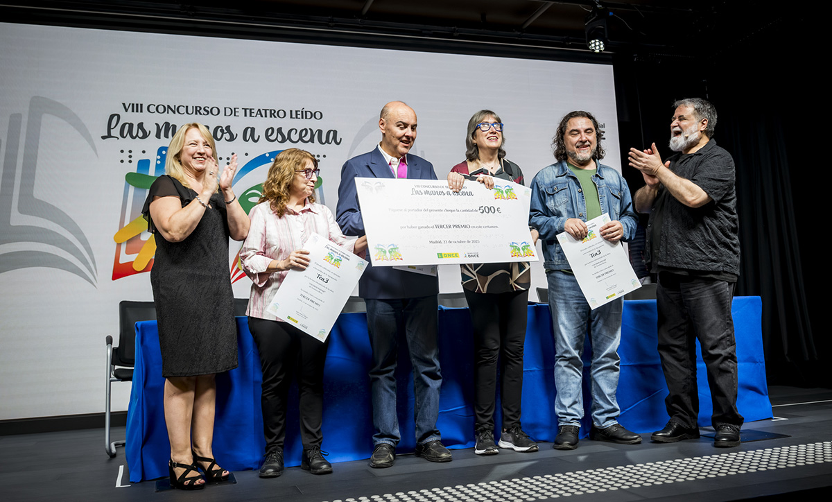 Tea3 recoge el galardón