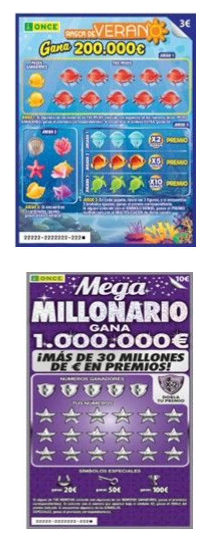 Rasca de Verano y MegaMillonario