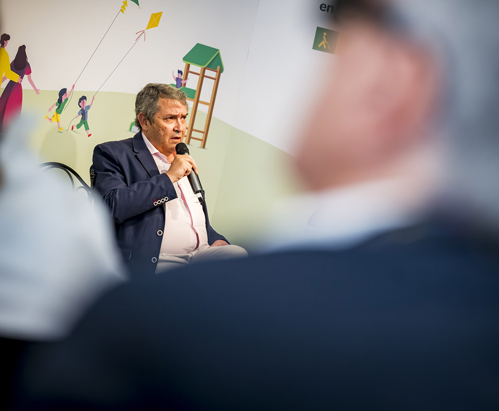 Juan de Dios Morán en su intervención